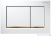 Geberit Omega30 Przycisk uruchamiający przedni/górny biały/złoty/biały 115.080.KK.1